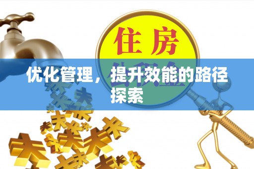 台中优化管理，提升效能的路径探索