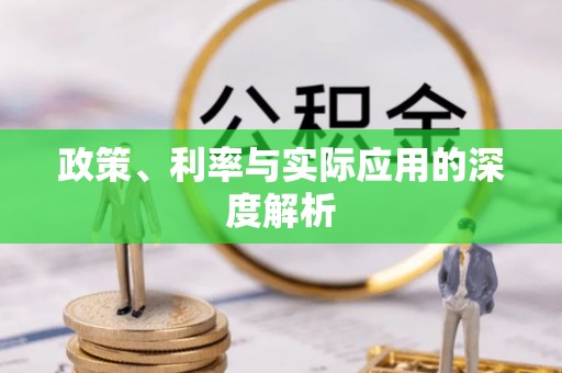 台中政策、利率与实际应用的深度解析