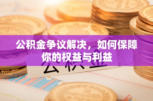 台中公积金争议解决，如何保障你的权益与利益