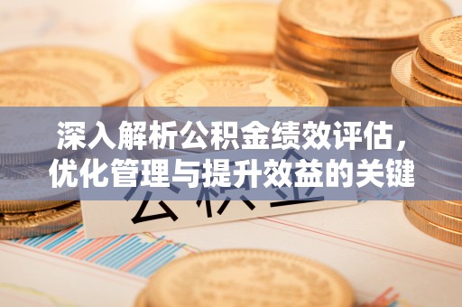 台中深入解析公积金绩效评估，优化管理与提升效益的关键路径