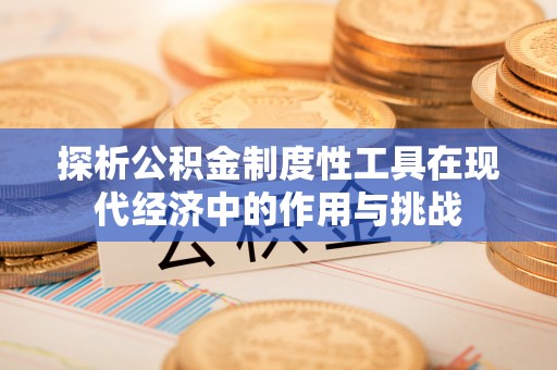 台中探析公积金制度性工具在现代经济中的作用与挑战